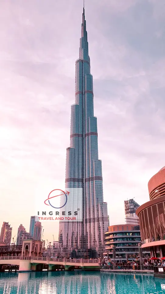 Byrj Khalifa, Talest Building in the world, Ingress Travel and Tour Ghana